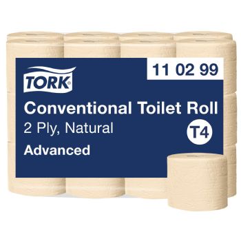 Tork 110299 Advanced toiletpapir 2-lags T4 natur 24rl