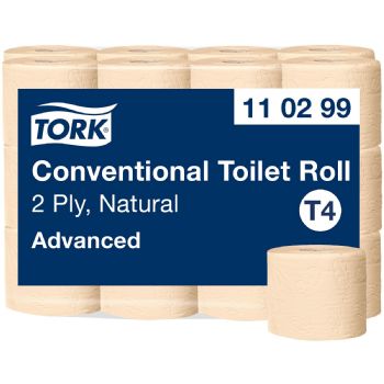 Tork 110299 Advanced toiletpapir 2-lags T4 natur 24rl