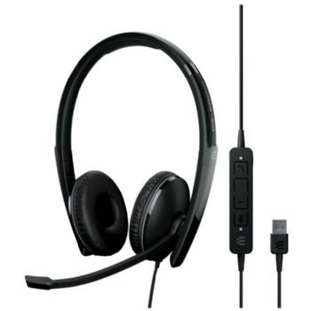 Epos Adapt 160 ANC USB-headset sort