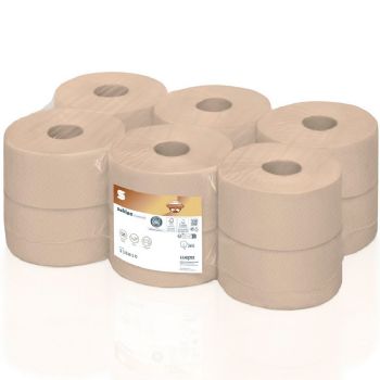 Satino PureSoft Jumbo toiletpapir 2-lags 9,2cmx180m 12rl