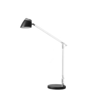 LightUp Napoli bordlampe m/base asymmetrisk sort