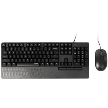 RAPOO NX2000 kablet tastatur & mus sort