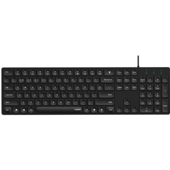 RAPOO NK8020 kablet tastatur sort