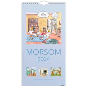 Mayland 2024 24066140 morsom vægkalender 43x22cm