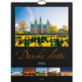 Mayland 2024 24066200 danske slotte vægkalender 39x29,5cm