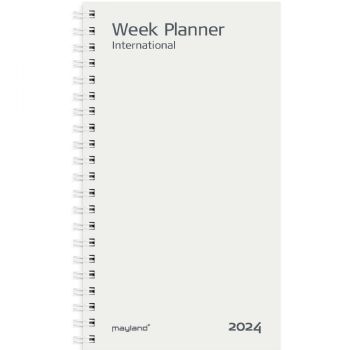 Mayland 2024 24085500 Week Planner refill 17x9,5cm