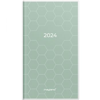 Mayland 2024 24090070 indexkalender m/illustrationer 17x9,5cm