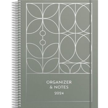 Burde 2024 24226500 Organizer Notes ugekalender A5 21x17,3cm