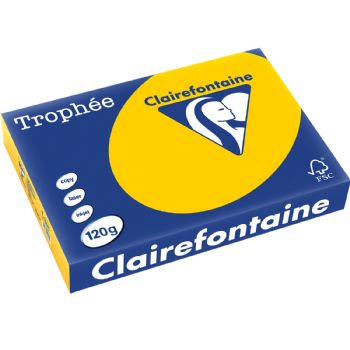 Trophee kopipapir A4 120g Sun Flower 250ark