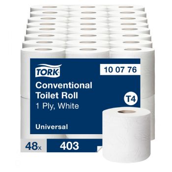 Tork 100776 Universal toiletpapir 1-lags T4 natur 48rl