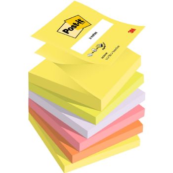 Post-it z-notes 76x76mm flerfarvet