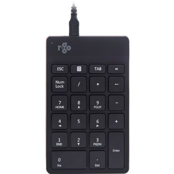 R-Go Break numpad tastatur kablet sort