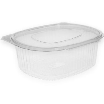 Verive oval plastbæger 105x133x43mm 250ml klar