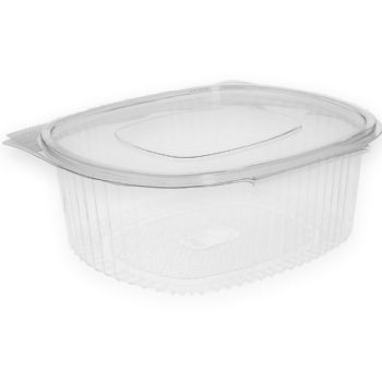 Verive oval plastbæger 158x184x66mm 1000ml klar