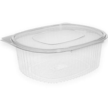 Verive oval plastbæger 182x208x76mm 1500ml klar