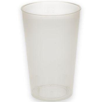 Verive plastglas Ø75mm 250ml klar