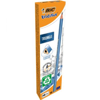 BIC Evolution blyanter HB blå 12stk