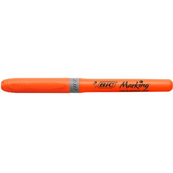 BIC Grip tekstmarker m/skrå spids orange 12stk