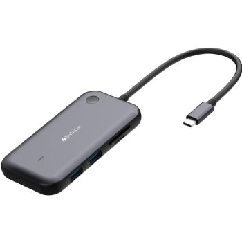 Verbatim USB-C skærmadapter 1080P m/hub