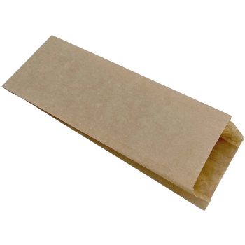 WhiteLabel Fransk hotdogpose 70/30x190mm brun 1000stk