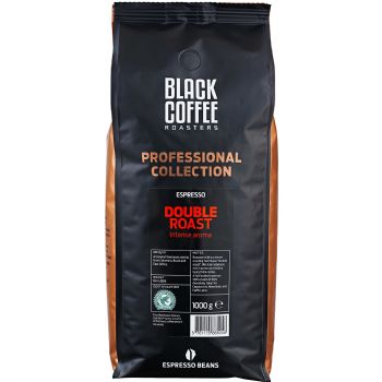 Black Coffee Double Roast kaffe hele bønner 1000g