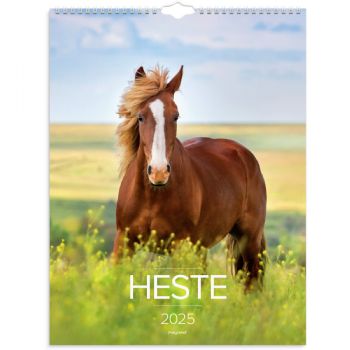 Mayland 2025 25066310 heste vægkalender 29,5x39cm