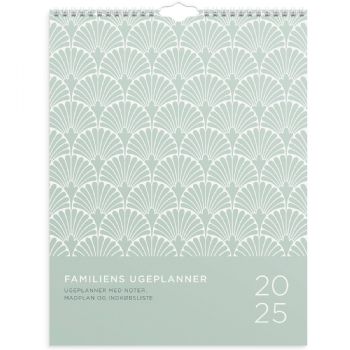 Mayland 2025 25066370 familieugeplan vægkalender 23x30cm