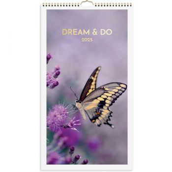 Mayland 2025 25066530 Dream & Do vægkalender 25x45cm