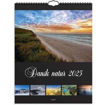 Mayland 2025 25066650 dansk natur vægkalender 29,5x39cm