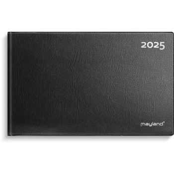 Mayland 2025 25132000 mini bordkalender 9,5x15,3cm sort