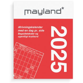 Mayland 2025 25241000 broderikalender 6,4x5 cm