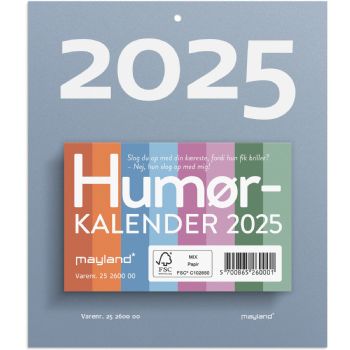 Mayland 2025 25260000 afrivningskalender 15,5x13,3cm