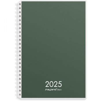 Mayland 2025 25267000 Basic ugekalender A5 21,4x15,7cm grå