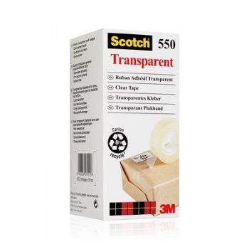 Tape Scotch 550 19mmx33m klar