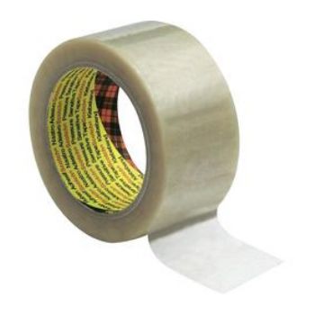 Emballagetape PVC 25mmx66m klar