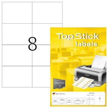 Etiketter TopStick  105x74mm (100)