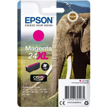 Epson blæk T2433 magenta