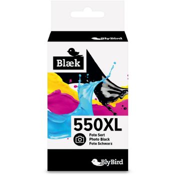 Blybird Blæk PGI550PGBKXL Sort