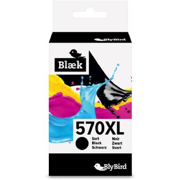 Blybird Blæk PGI570BKXL Sort