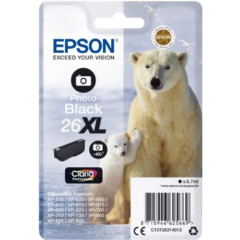 Epson Blæk C13T26314010 Black