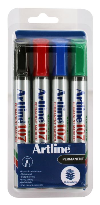 Marker Artline 107 1.5mm 4/set