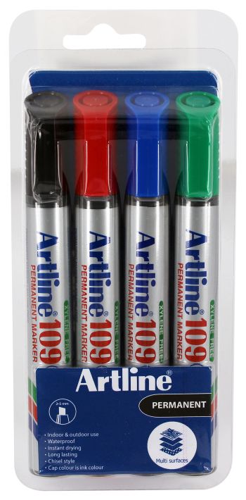 Marker Artline 109 5.0mm 4/set