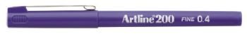 Fineliner Artline 200 Fine 0.4 blå