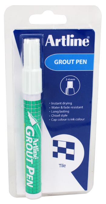 Marker Artline 419 Grout Pen grå 1-Blister