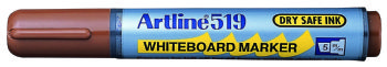 Whiteboard Marker Artline 519 brun