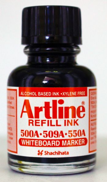 Artline ESK-50A refill ink WB black 20ml