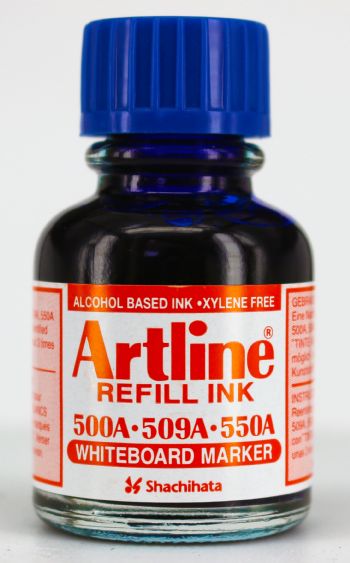 Artline Refill Ink Whiteboard 20ml blå