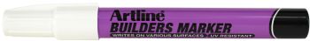 Artline builders marker hvid