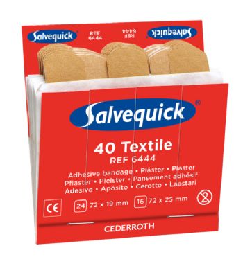 Salvequick Plaster tekstil refill