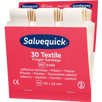 Salvequick Plaster tekstil ekstra lange refill